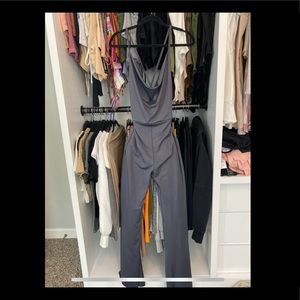 Cowl Neck Junpsuit